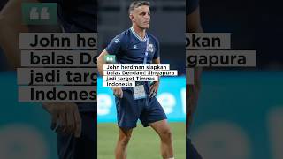 Download lagu John Herdman prepares for revenge! Singapore becomes the target for the Indonesian National Team ... mp3