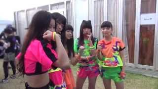 2013.8.4 ROCK IN JAPAN FES.2013 オフショット【9nine公式9ch#88】