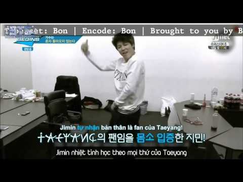 [BangTanSodamn][Vietsub] 141106 MCountdown Begins - BTS Cut (Jimin&Taeyang)