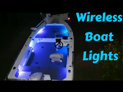 DIY LED Boat Lights - Wireless only cost $50