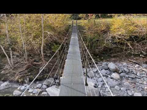 Haengebruecke Cavergno im Bavoniotal (Schweiz/Tessin)