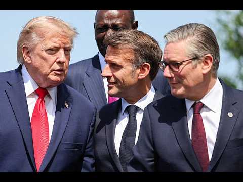 Trump Takes Center Stage at G7 Family Photo