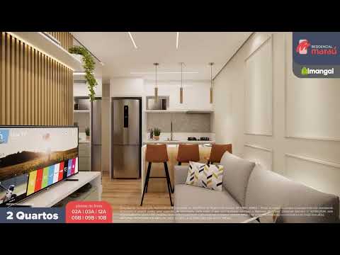 Residencial Maraú - 2 quartos (02A, 03A, 12A, 06B, 09B, 10B)