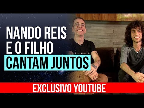 "Luz dos Olhos":Nando Reis canta com o filho Sebastião