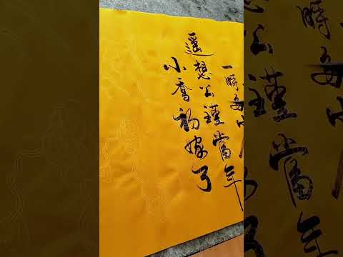 《念奴嬌&middot;赤壁懷古》 大江東去，浪淘盡，千古風流人物。 故壘西邊，人道是，三國周郎赤壁。#書法 #書法欣賞 #毛筆字