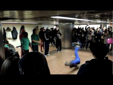 subway breakdance