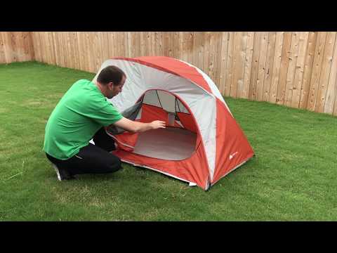 Ozark Trail Hiking Tent and Coleman Seam Sealer Review