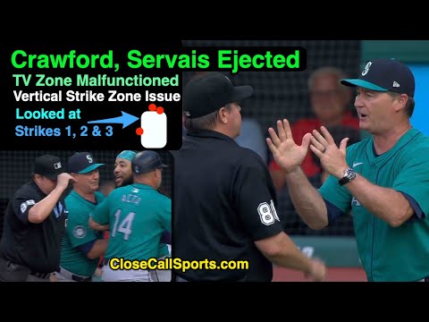 E89-90 - JP Crawford & Scott Servais Ejected by Doug Eddings After JP's 3rd Strikeout—Zone Was Wrong