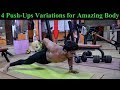 Top 4 Push-Ups Exercise for Fast Muscle Growth | Build Amazing Body with Push Up
