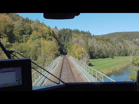 🇩🇪 Von Sigmaringen nach Beuron | Führerstandsperspektive