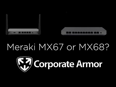Meraki MX67 or MX68? Which Firewall is Best For Your Business?