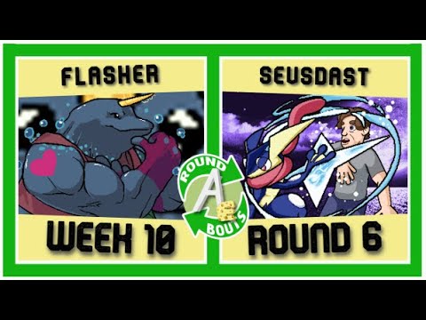 Flasher (Wally) vs Sevsdast (Greninja, Jerma) - Round-A-Bouts #10