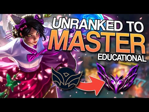Educational unranked to master - ahri mid gameplay guide