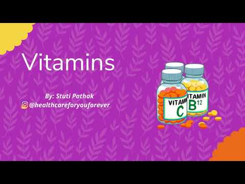 What are Vitamins? -Introduction to Vitamins-Vitamin-A