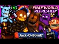 FNAF World Refreshed Halloween Enemies CAPTURED The Jack O Animatronics Part 5