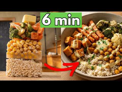 Stop Thinking About Lunch: 6-Minute WFPB Freezer Meals