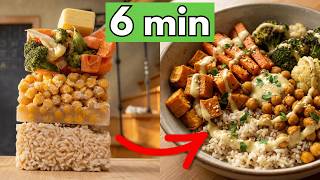 Freezer Meal Prep for 6-Minute Plant-Based Lunches (Oil-Free & Budget)