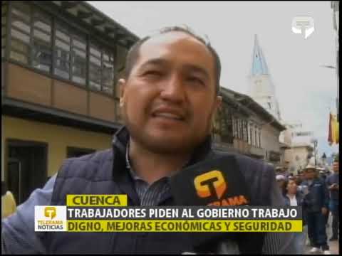 Trabajadores piden al gobierno trabajo digno, mejoras económicas y seguridad