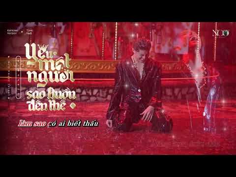 [ Karaoke Hạ Tone ] Yêu Một Người Sao Buồn Đến Thế - Noo Phước Thịnh