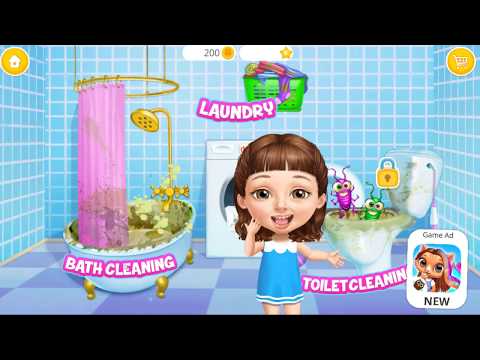 Fun Girl Care Kids Game - Play Sweet Baby Girl Cleanup 5 - Fun Game For Kids