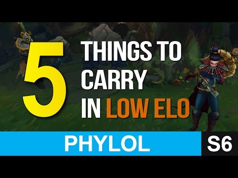 5 things to CARRY YOUR TEAM at lower elo (from my experience)
