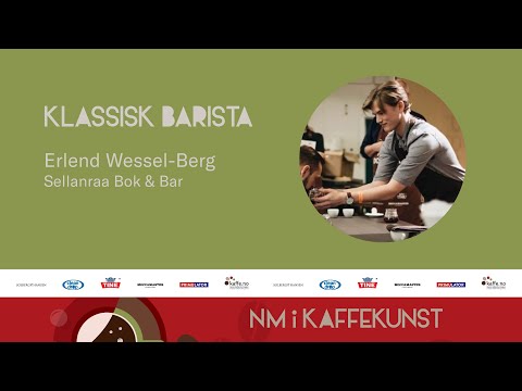 Erlend Wessel-Berg - Finale Barista Championship NM 2023