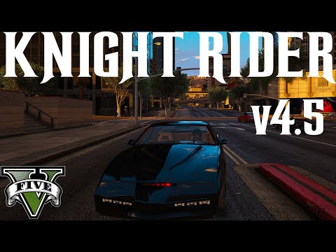 GTA 5 Knight Rider Mod v4.5 - Rocket Booster and Braking Rockets