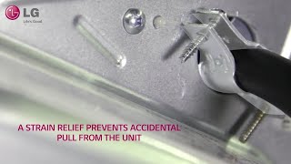 LG Dryers 4-Wire Power Cord Installation