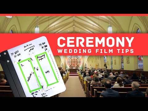 How to Shoot a Wedding Ceremony