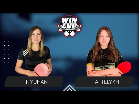18:30 Tetiana Yuhan - Anastasiia Telykh West 3 WIN CUP 18.01.2024 | TABLE TENNIS WINCUP
