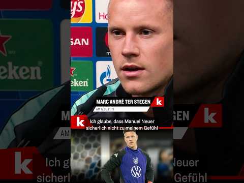 Grauer Bart? ter Stegen straft Hoeneß Lügen I Making of #shorts