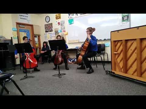 The Clock Store, By F. Mazas. All Cello Trio