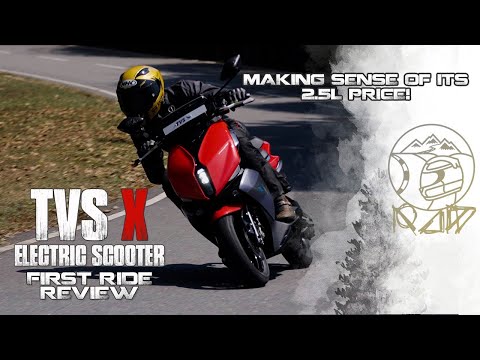 TVS X Electric Scooter | First Ride Review | Sagar Sheldekar Official