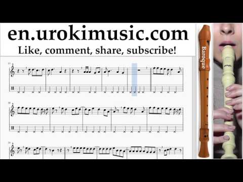 How to Play Recorder (B.) Lana Del Rey - Change Tabs um-i352