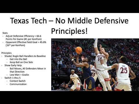 Texas Tech No Middle Defense!!