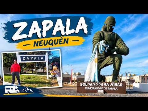 ZAPALA, NEUQUÉN - Conocemos la ciudad y el Monumento a Malvinas