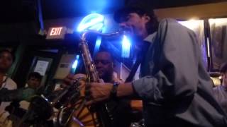 Davis Rogan  at the Spotted Cat on Frenchman Street 08-01-2014 Hurricane