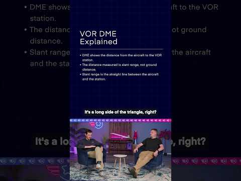 What VOR DME Really Tells You