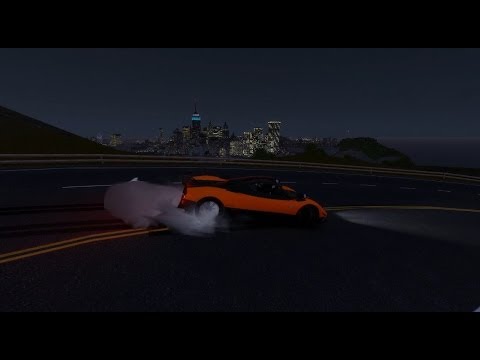 GTA IV Drift Zonda in Countryside Mountains V
