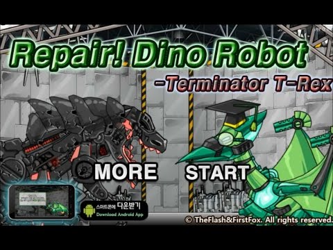 Repair Dino Robot Terminator T Rex