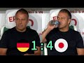 Hansi Flick 's reaction during the Match | Germany vs Japan 1-4
