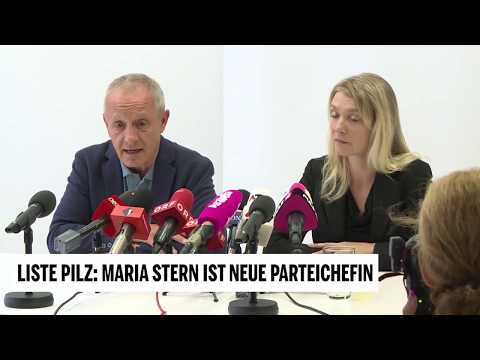 Pilz stellt Neo Listen Chefin Maria Stern vor (OE24TV: 20.8.2018 )