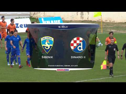 SAŽETAK: ŠIBENIK vs DINAMO II 0:0 (18. kolo, Druga HNL 17/18)