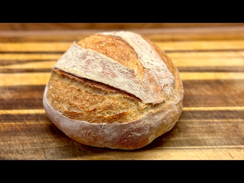 The 5 Minuet Bread Recipe | No-Knead & Only 3 Ingredients