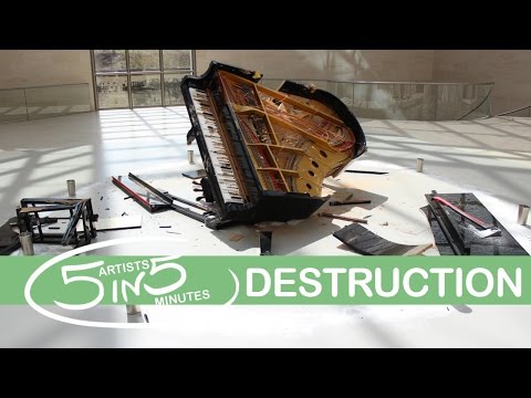 DESTRUCTION | 5 Artists in 5 Minutes | LittleArtTalks