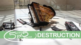 DESTRUCTION | 5 Artists in 5 Minutes | LittleArtTalks