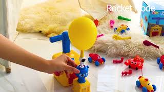 balloon toy gameplay video by Anonymous, 0:45 duration