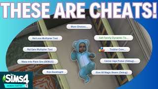 The Sims 4 Growing Together and Infant Cheats