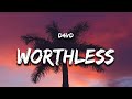 D4vd Worthless Lyrics