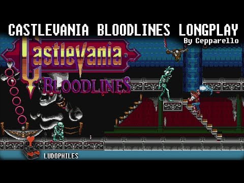 Castlevania: Bloodlines Full Playthrough / Longplay / Walkthrough (no commentary) #retrogaming